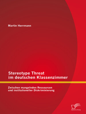 cover image of Stereotype Threat im deutschen Klassenzimmer